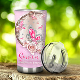 Survivor - Breast Cancer Awareness Tumbler 0622