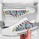 Autism Awareness Low Top Shoes 0921