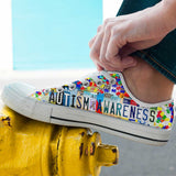 Autism Awareness Low Top Shoes 0921