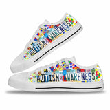Autism Awareness Low Top Shoes 0921