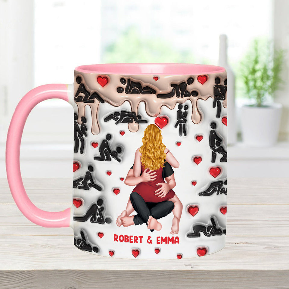 My Favorite Thing To Do Is You - Personalized Couple Accent Mug