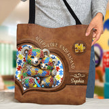 Accept Love Understand - Personalized Autism Awareness Tote Bag