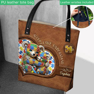 Accept Love Understand - Personalized Autism Awareness Tote Bag