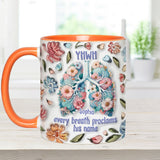 YHWH Speaks His Name - Personalized Christian Accent Mug