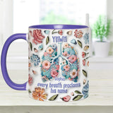 YHWH Speaks His Name - Personalized Christian Accent Mug