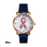 Breast Cancer Awareness - Personalized Breast Cancer Awareness Women Hand Watch