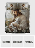 In His Arm - Personalized Christian Bedding Set