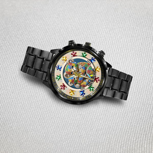 You Are My Heart - Personalized Autism Awareness Hand Watch