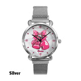 Faith Hope Love - Personalized Breast Cancer Awareness Women Hand Watch