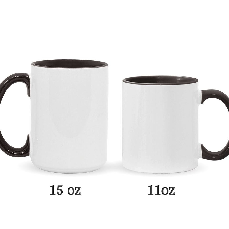 Reminders for Hard Days - Personalized Mental Health Awareness Accent Mug