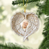 I Am Always With You - Personalized Christmas Memorial Ornament (Printed On Both Sides)