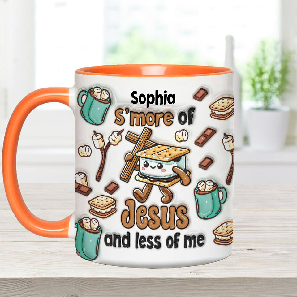 S'more of Jesus - Personalized Christian Accent Mug