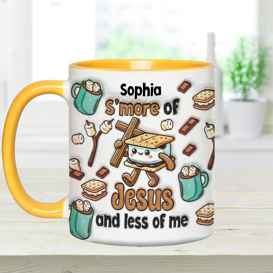 S'more of Jesus - Personalized Christian Accent Mug