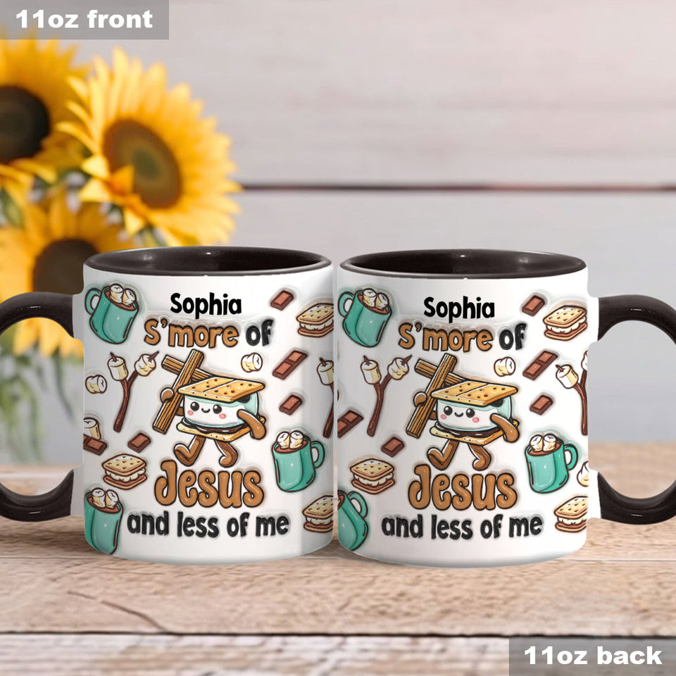 S'more of Jesus - Personalized Christian Accent Mug