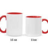 Pray On It - Personalized Christian Accent Mug