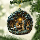 Holy Family - Personalized Christian Ornament