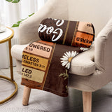 God Says I Am - Personalized Christian Blanket