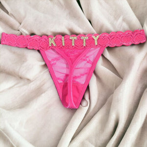 Custom Name Panties - Personalized Couple Custom Name Panties