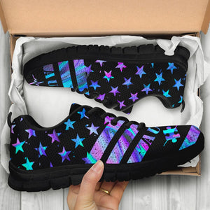 Autism Awareness American Flag Autism Awareness Sneakers 0622