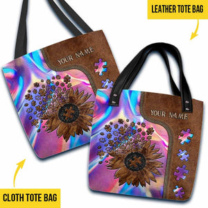 Accept Understand Love - Autism Awareness Personalized Tote Bag