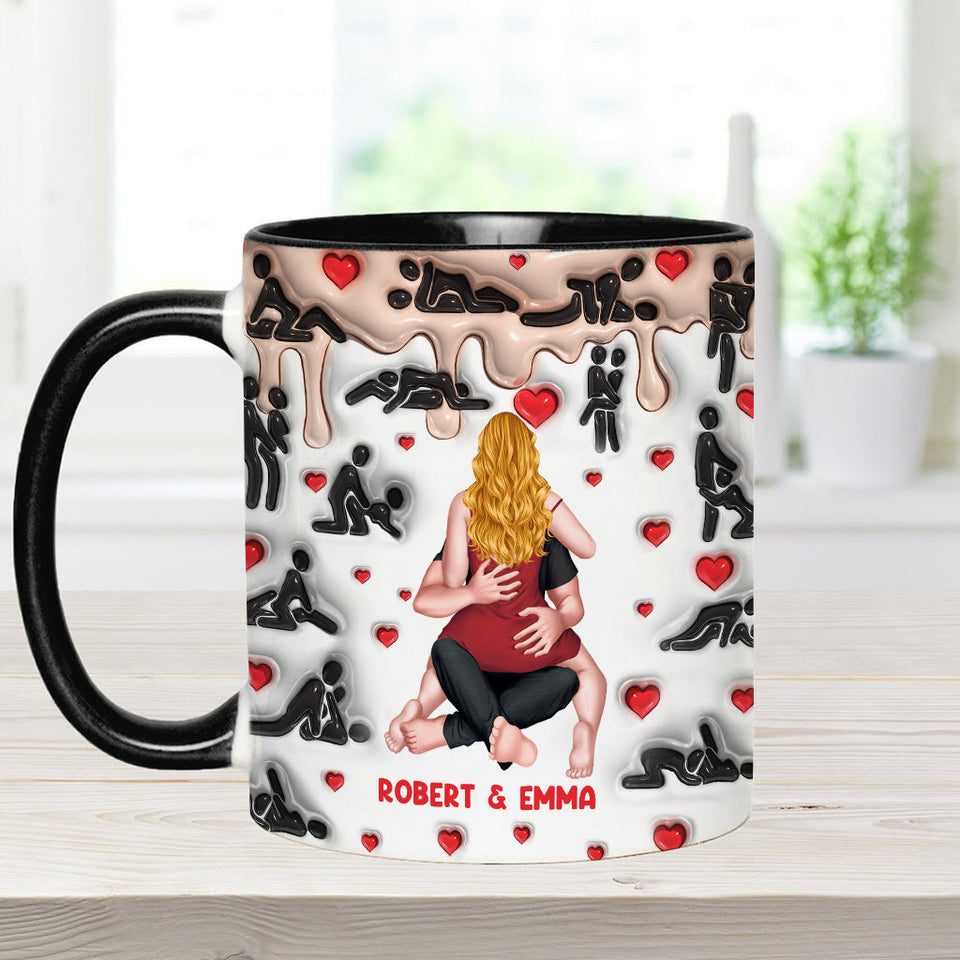 My Favorite Thing To Do Is You - Personalized Couple Accent Mug