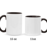 With God All Things Is Posible - Personalized Christian Accent Mug