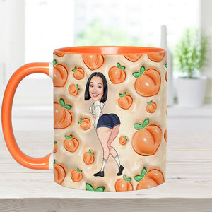 My Bum Would Be So Lonely - Personalized Couple Accent Mug