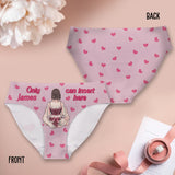 Only You Can Insert Here - Personalized Couple Women's Briefs