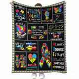 Autism Awareness - Blanket 1121