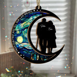 From Our First Kiss Till Our Last Breath - Personalized Couple Suncatcher