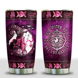 This Witch Beat - Breast Cancer Awareness Tumbler 0822