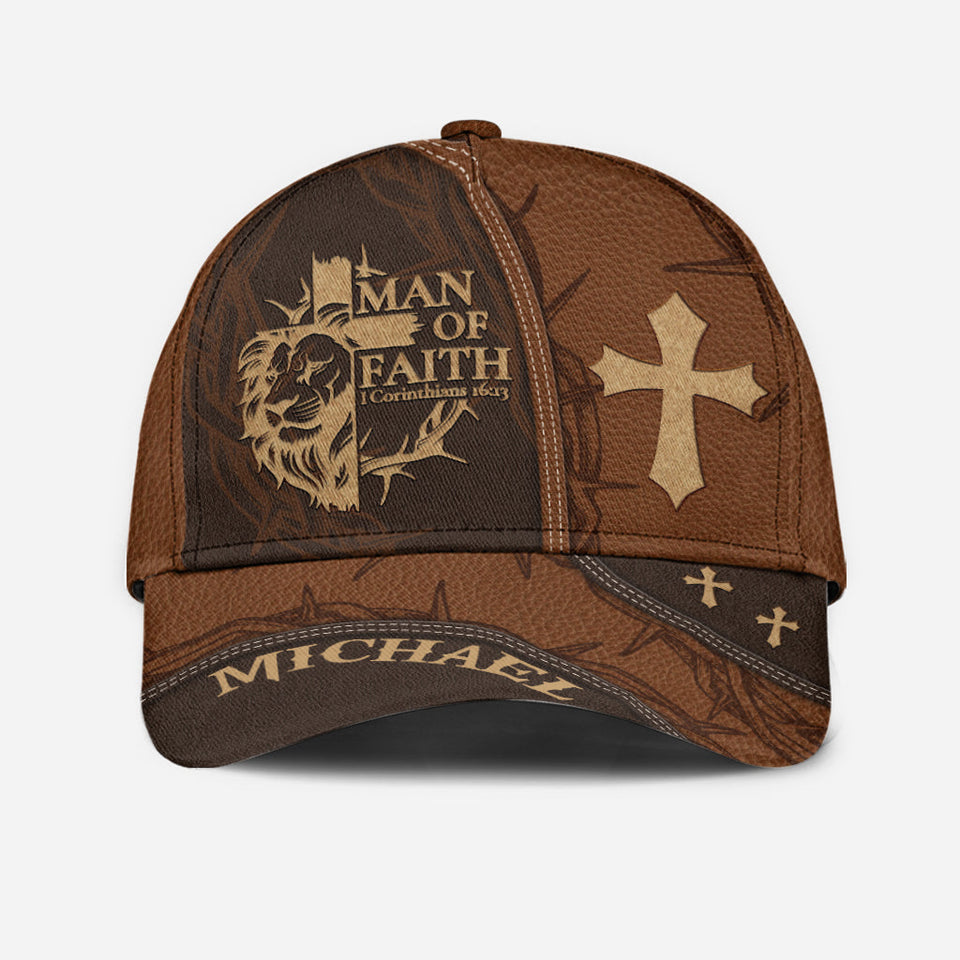 Man Of Faith - Personalized Christian Classic Cap