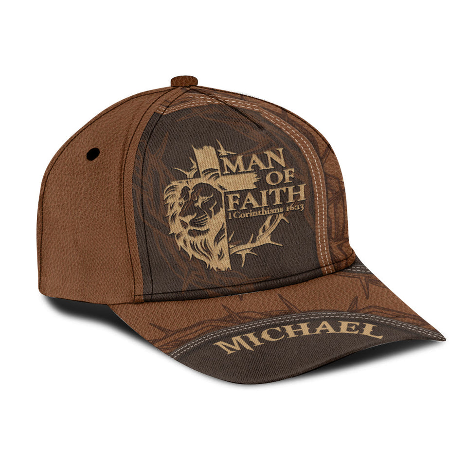 Man Of Faith - Personalized Christian Classic Cap