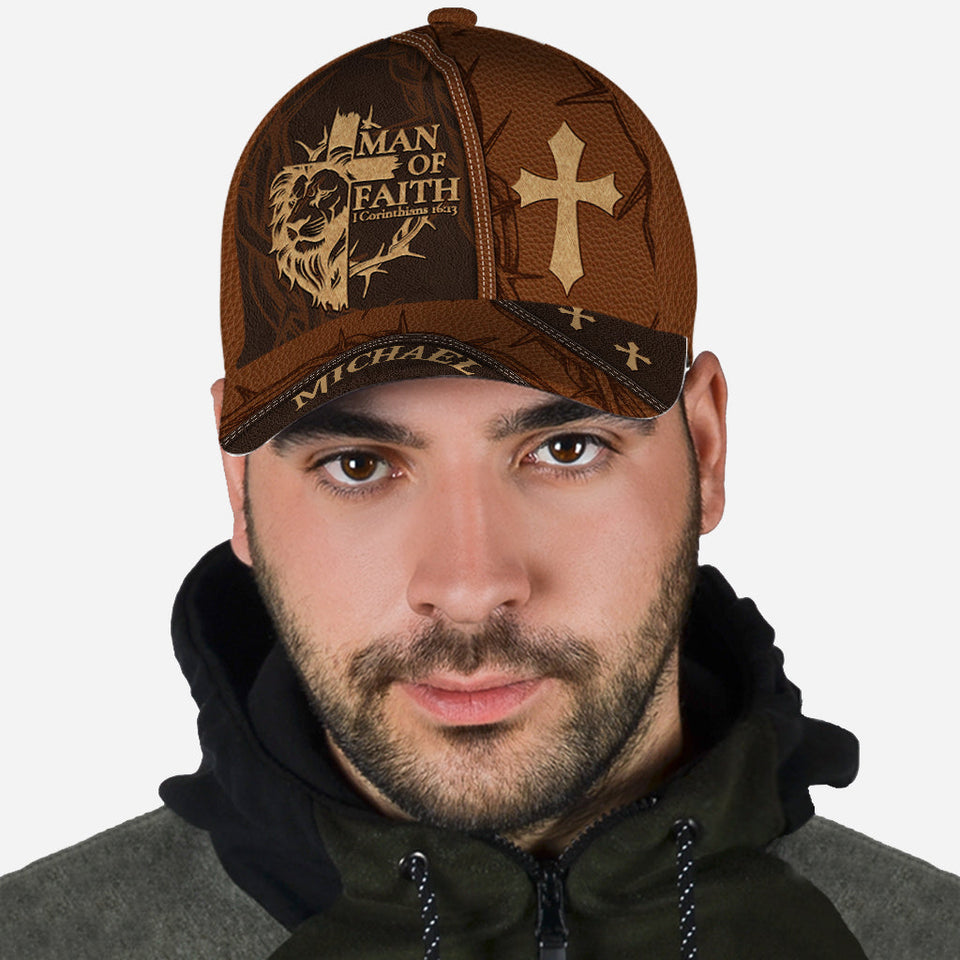Man Of Faith - Personalized Christian Classic Cap