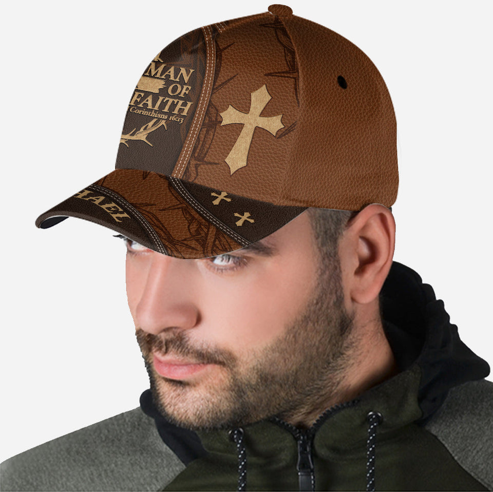 Man Of Faith - Personalized Christian Classic Cap