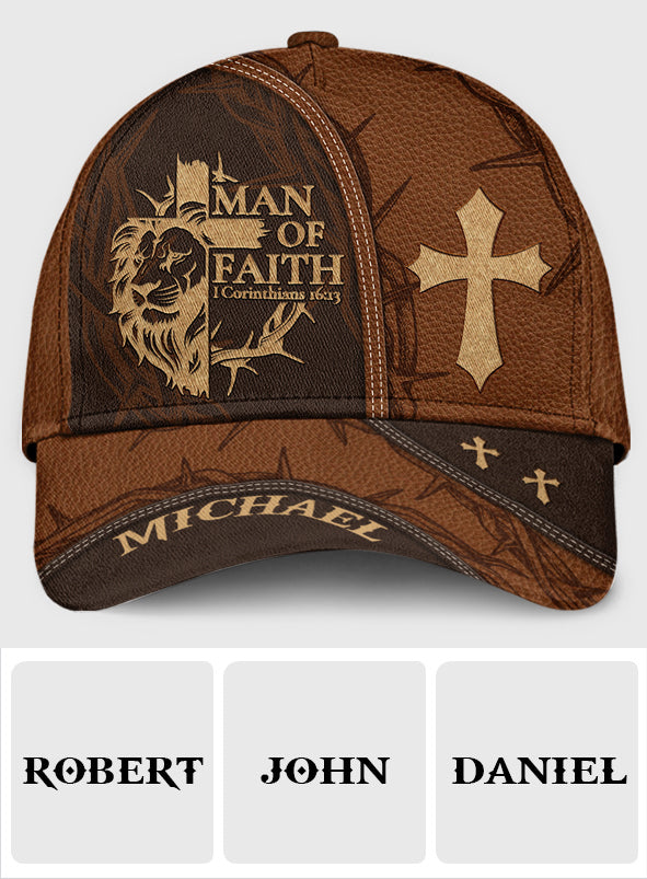 Man Of Faith - Personalized Christian Classic Cap