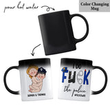 I Do Love The Police - Personalized Couple Mug