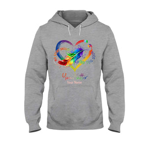 Your Life Matters - Personalized Suicide Prevention T-shirt And Hoodie
