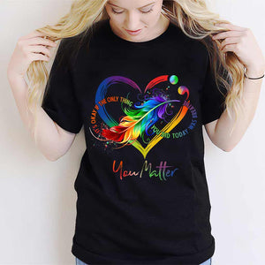 Your Life Matters - Personalized Suicide Prevention T-shirt And Hoodie