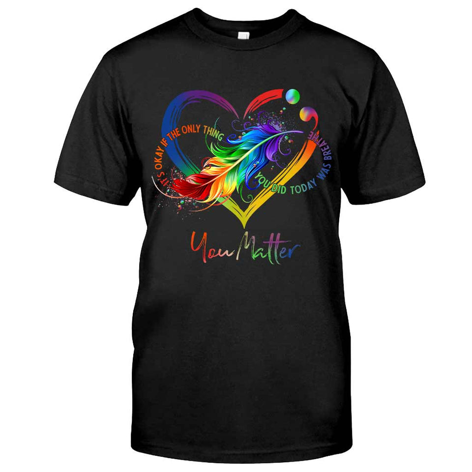 Your Life Matters - Personalized Suicide Prevention T-shirt And Hoodie