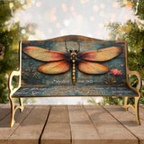 A Dragonfly To Remind Me Of You - Personalized Memorial Wooden Bench