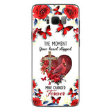 The Moment Your Heart Stopped - Personalized Memorial Phone Case