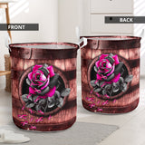Faith Hope Love Breast Cancer Awareness Storage Basket 0622