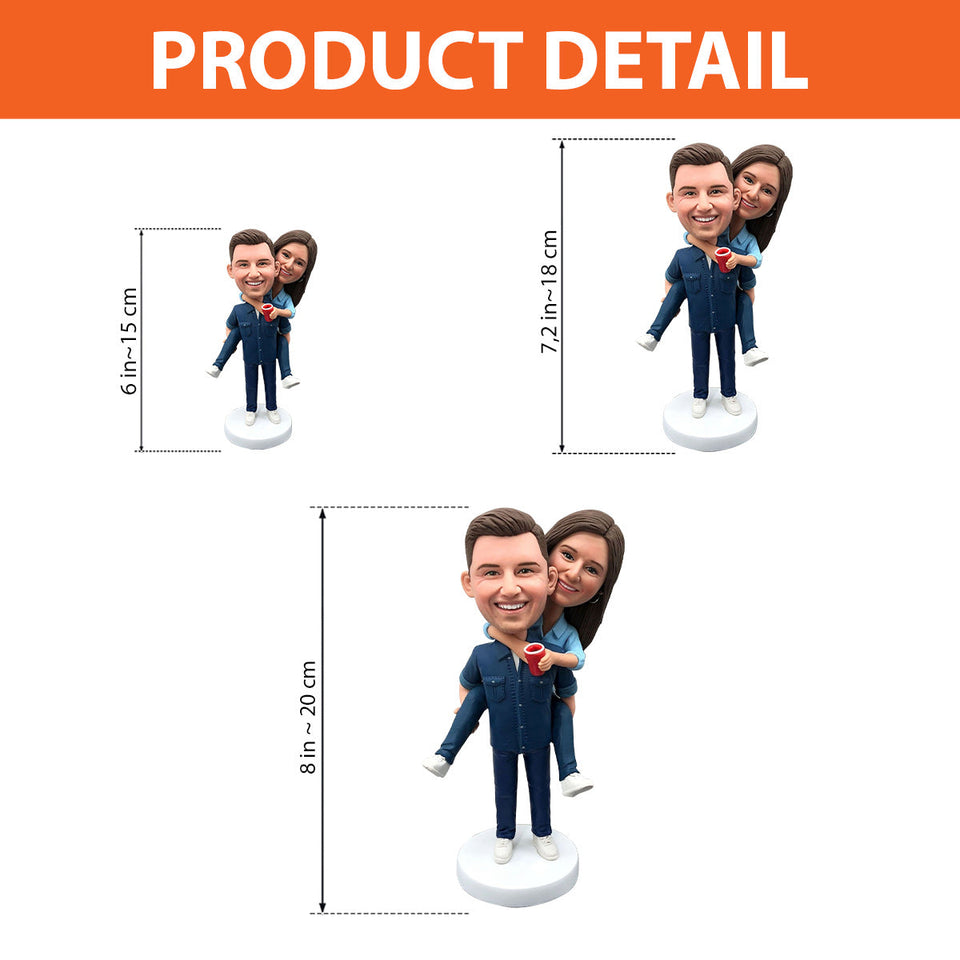 Custom Couple Bobblehead - Personalized Couple Bobblehead