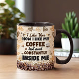 I Like You - Personalized Couple Accent Mug