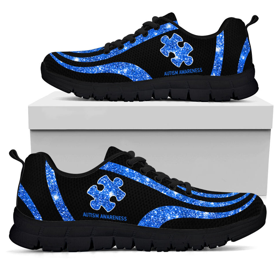 Sparkle Autism Awareness Sneakers 0622