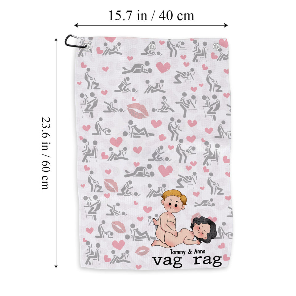 Cum Rag - Personalized Couple Towel