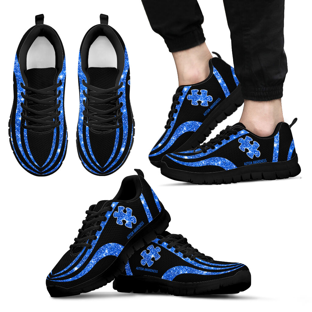 Sparkle Autism Awareness Sneakers 0622