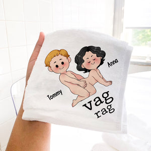 Cum Rag - Personalized Couple Towel