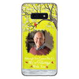 I'm Always With You - Personalized Memorial Clear Phone Case